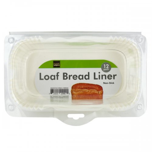 Hw834 Non-stick Loaf Bread Baking Liners, White