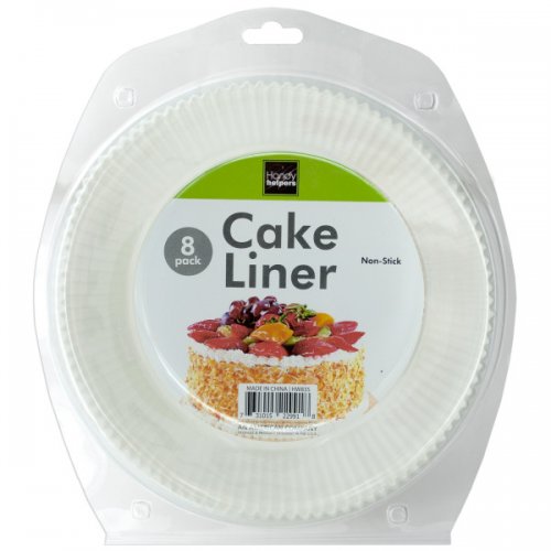 Hw835 Non-stick Cake Liners, White