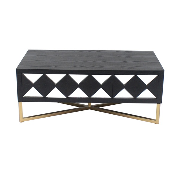Af-116 3 Drawer Mirrored Console Table