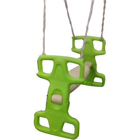 UPC 047672655053 product image for Troxel 490FF65505T Rocket Rider Tandem Swing Assembly - Parakeet Green & Ivory | upcitemdb.com