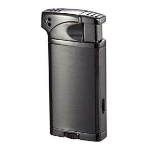 Vlr101303 Coppia All In One Cigar, Cigarette, & Pipe Lighter - Polished Gunmetal
