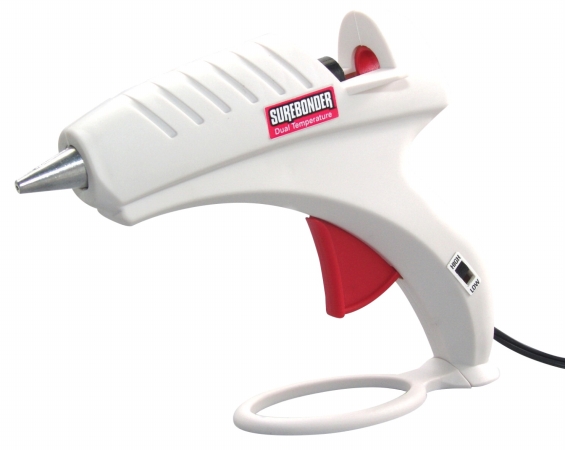 Fpc 1394116 Surebonder Full Size Standard Dual Temperature Stand-up White Glue Gun With Safety Fuse, 40 W