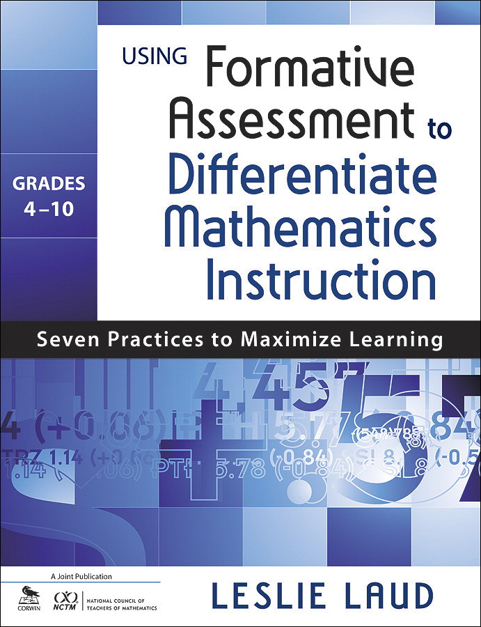 1441667 Formative Assessment To Differentiate Mathematics Instruction Book