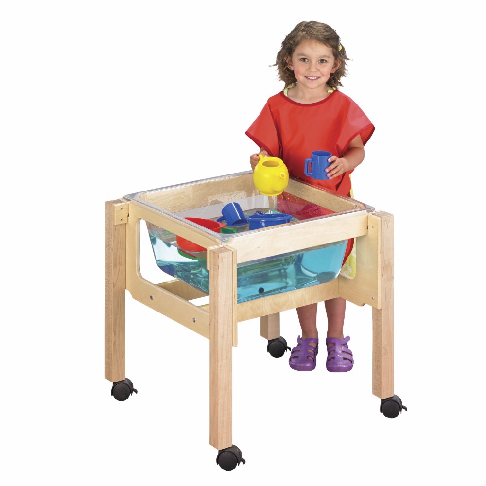 1491069 Childcraft Sand & Water Table, 23.25 X 23.25 X 24 In.
