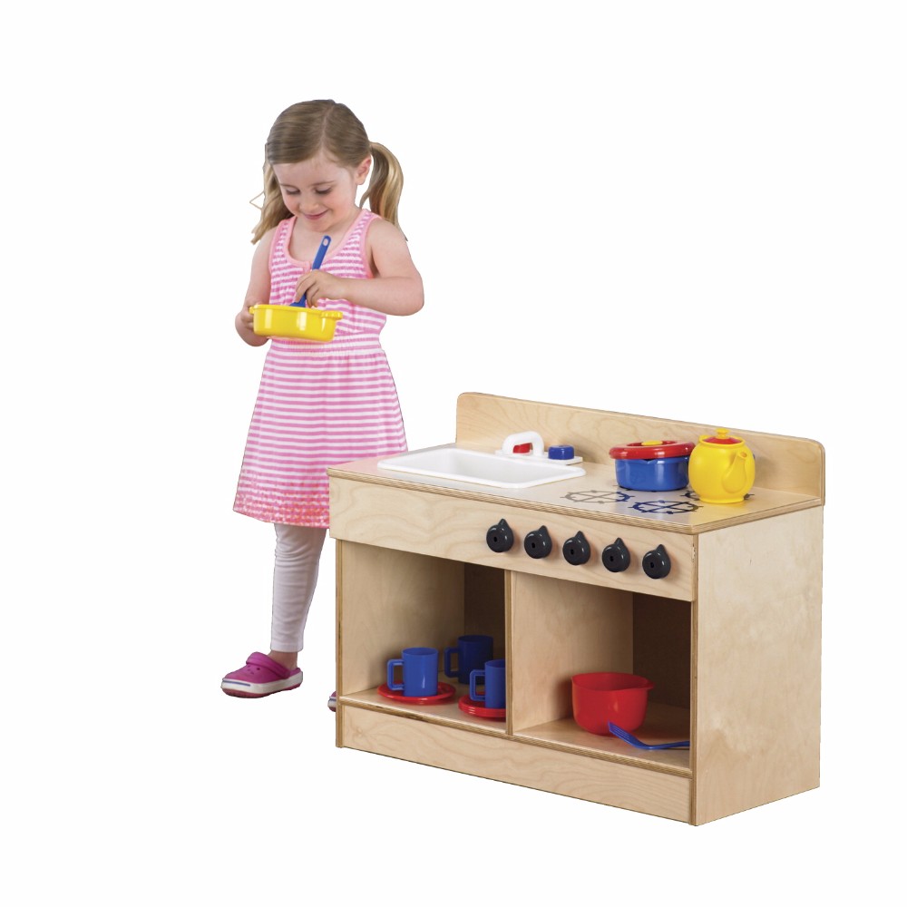 Childcraft Toddler Sink & Stove Combo, 29.5 X 13.37 X 21.5 In.