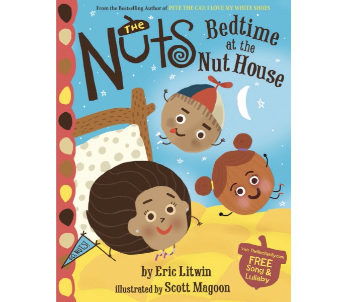 1494328 Little Brown The Nuts - Bedtime At The Nut House Hardcover Book