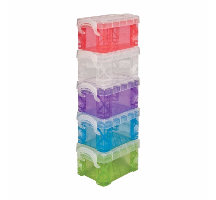 Advantus 1494881 Super Stacker Pixie Box Assorted Advantus 1494881 Super Stacker Pixie Box Assorted