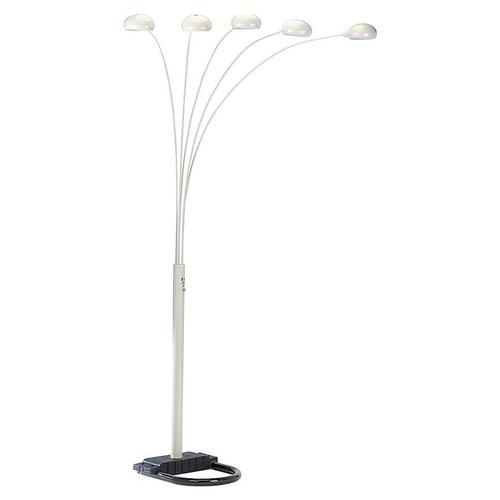 00ore6962wh 5 Arms Arch Floor Lamp - White