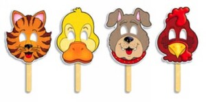 Teachers Friend Tf-0439824303 Little Red Hen Fairy Fairy Tale Masks with Easy To Read Plays