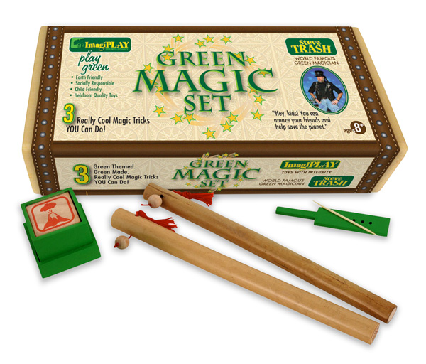 ImagiPLAY 90102 Green Magic Set