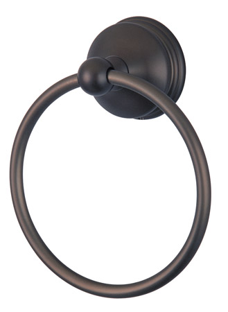BA1164ORB Vintage Classic 6 Inch Towel Ring - Oil Rubbed Bronze