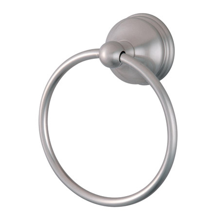 BA1164SN Vintage Classic 6 Inch Towel Ring - Satin Nickel