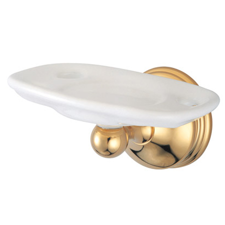 BA1166PB Vintage Classic Toothbrush & Tumbler Holder - Polished Brass