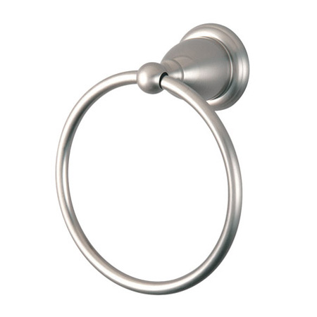 BA1754SN Heritage 6 Inch Towel Ring - Satin Nickel