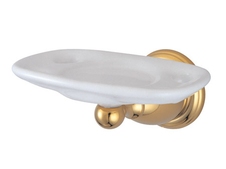 BA1756PB Heritage Toothbrush & Tumbler Holder - Polished Brass