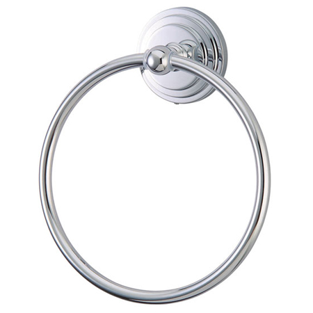 BA2714C Milano 6 Inch Towel Ring - Polished Chrome