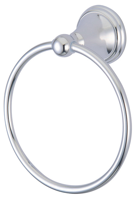 BA2974C Governor 6 Inch Towel Ring - Polished Chrome