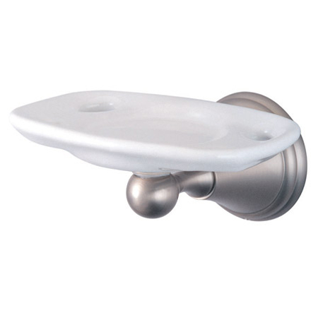 BA2976SN Governor Toothbrush & Tumbler Holder - Satin Nickel