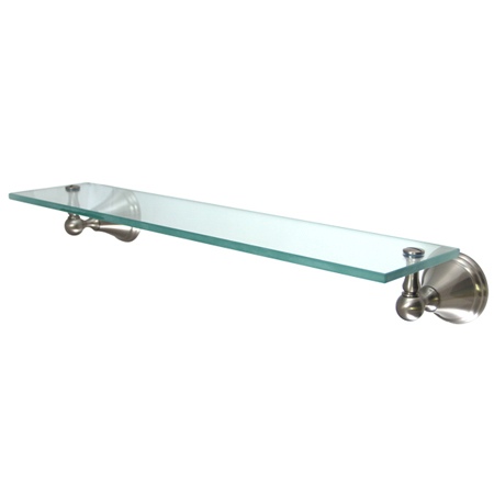 BA2979SN Governor Glass Shelf - Satin Nickel