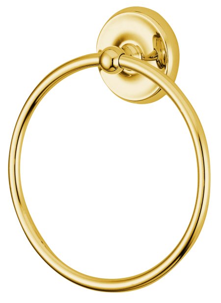BA314PB Classic 6 Inch Towel Ring - Polished Brass