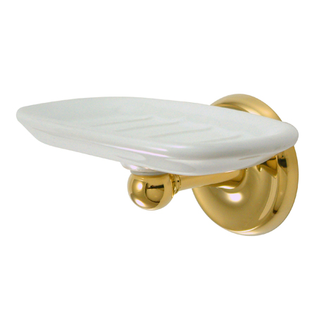 BA315PB Classic Soap Dish - Polished Brass