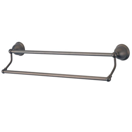BA3963ORB Restoration 24 Inch Dual Towel Bar - Oil Rubbed Bronze