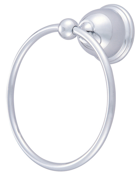 BA3964C Restoration 6 Inch Towel Ring - Polished Chrome
