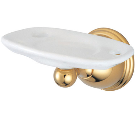 BA3966PB Restoration Toothbrush & Tumbler Holder - Polished Brass