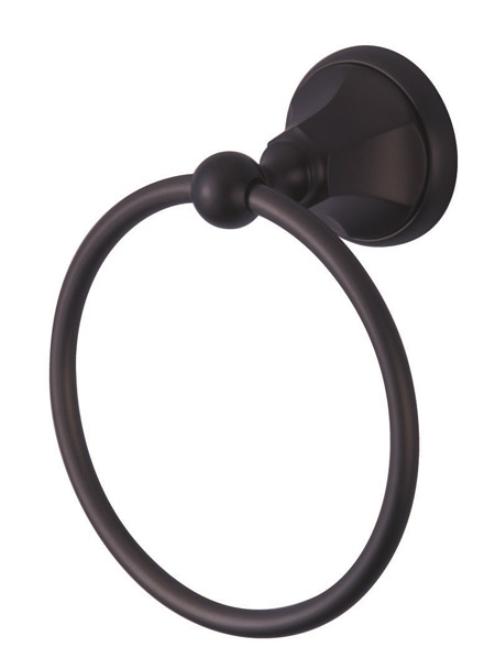 BA4814ORB Metropolitan 6 Inch Towel Ring - Oil Rubbed Bronze