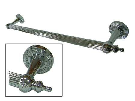 Kingston Brass DR710121 12 Inch Templeton Decor Grab Bar  Polishes Polished Chro