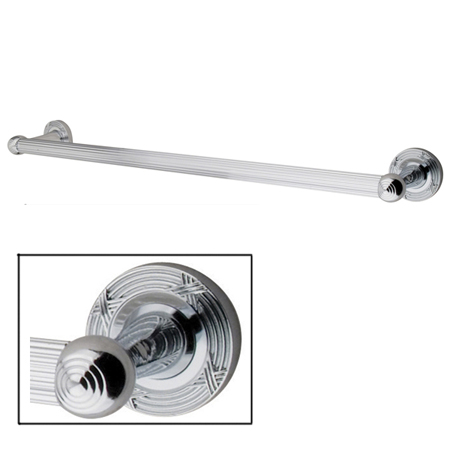 Kingston Brass DR910301 30 Inch Georgian Decor Grab Bar  Polishes Polished Chrom