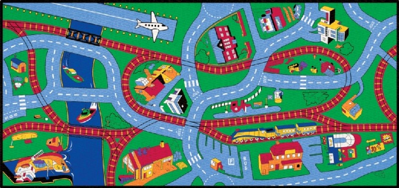 Learning Carpets CPR454 Highways And Byways