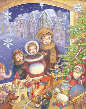 Vermont Christmas BB8075X Toy Shop Advent Calendar 5 Pack
