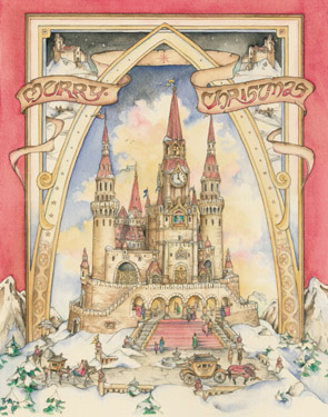 Vermont Christmas BB7085X Magic Castle Advent Calendar 5 Pack