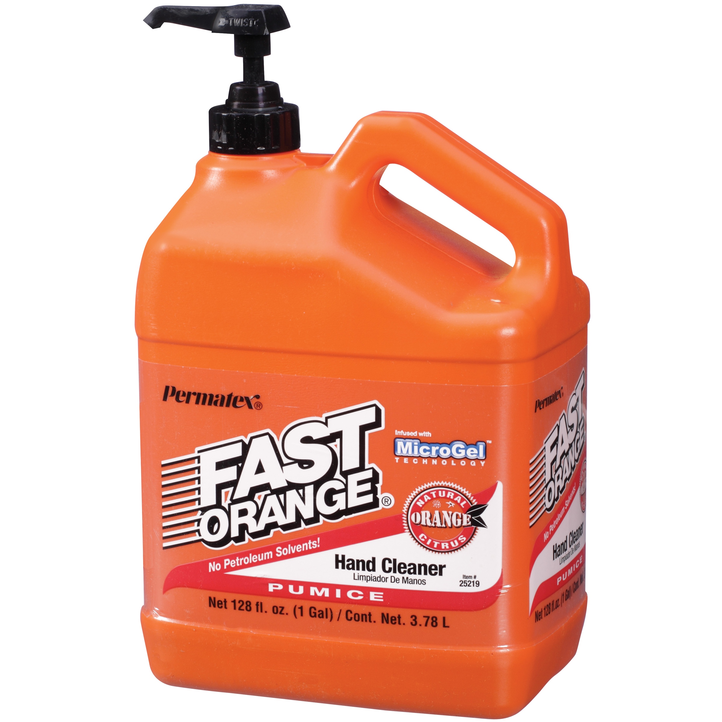 Picture of Permatex 1 Gallon Fast Orange Pumice Lotion Hand Cleaner  25219