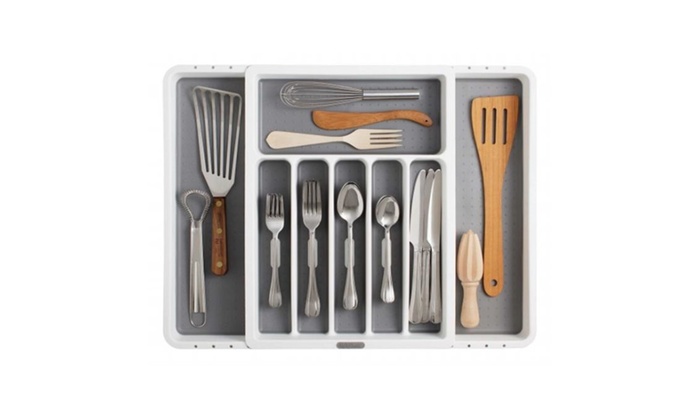 Picture of Made Smart Housewares Expandable Silverware Tray  29308
