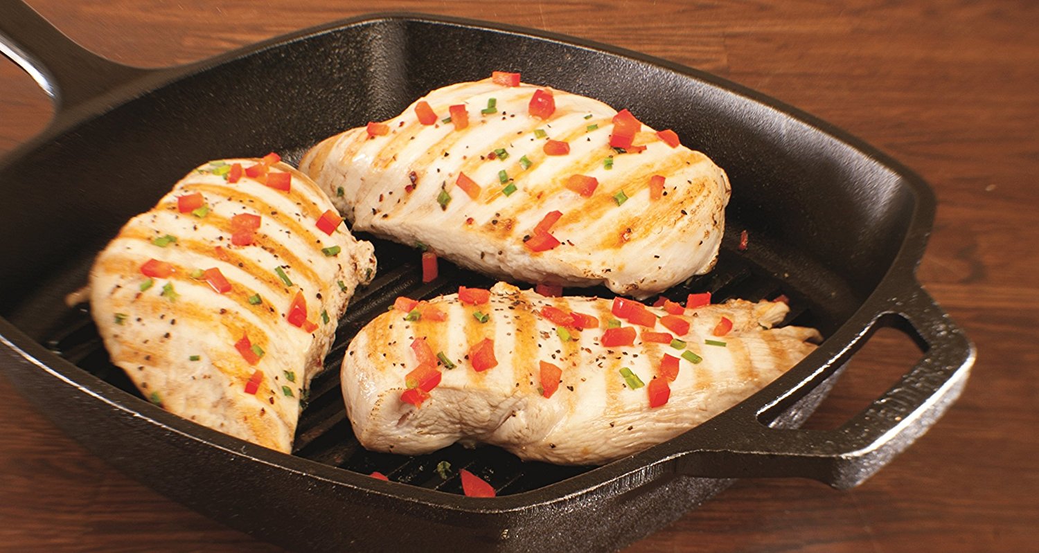 Picture of Lodge Square Cast Iron Grill Pan  L8SGP3