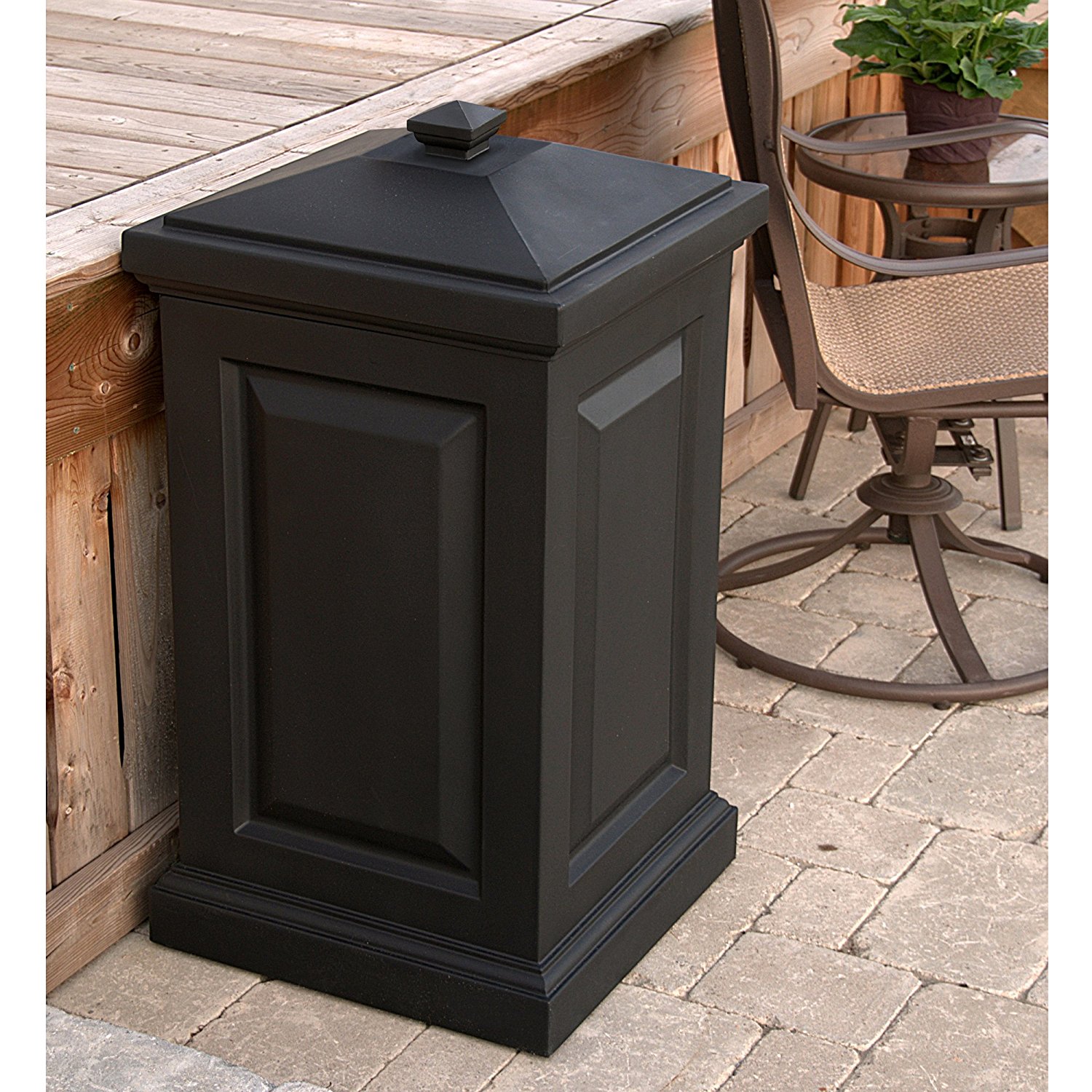 Picture of Mayne 4835B Berkshire Storage Bin - Black