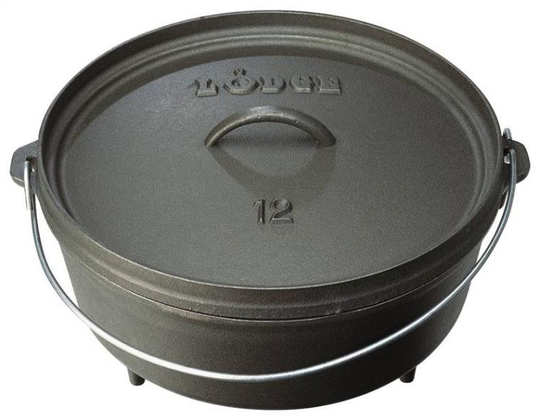 Picture of Lodge Mfg L10CO3 Camp Dutch Oven With Lid, 4 Quart