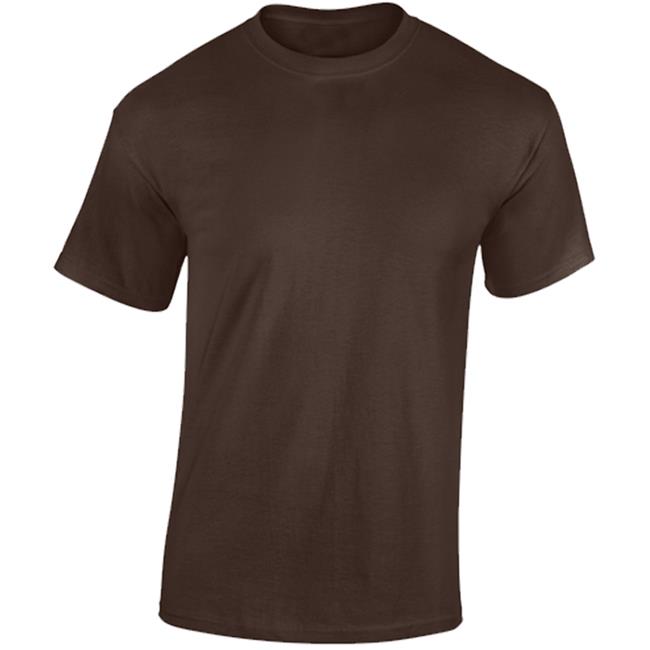 Fruit of the Loom 2133997 Lofteez HD Cotton T-Shirt, Chocolate - Extra Large, Case of 12