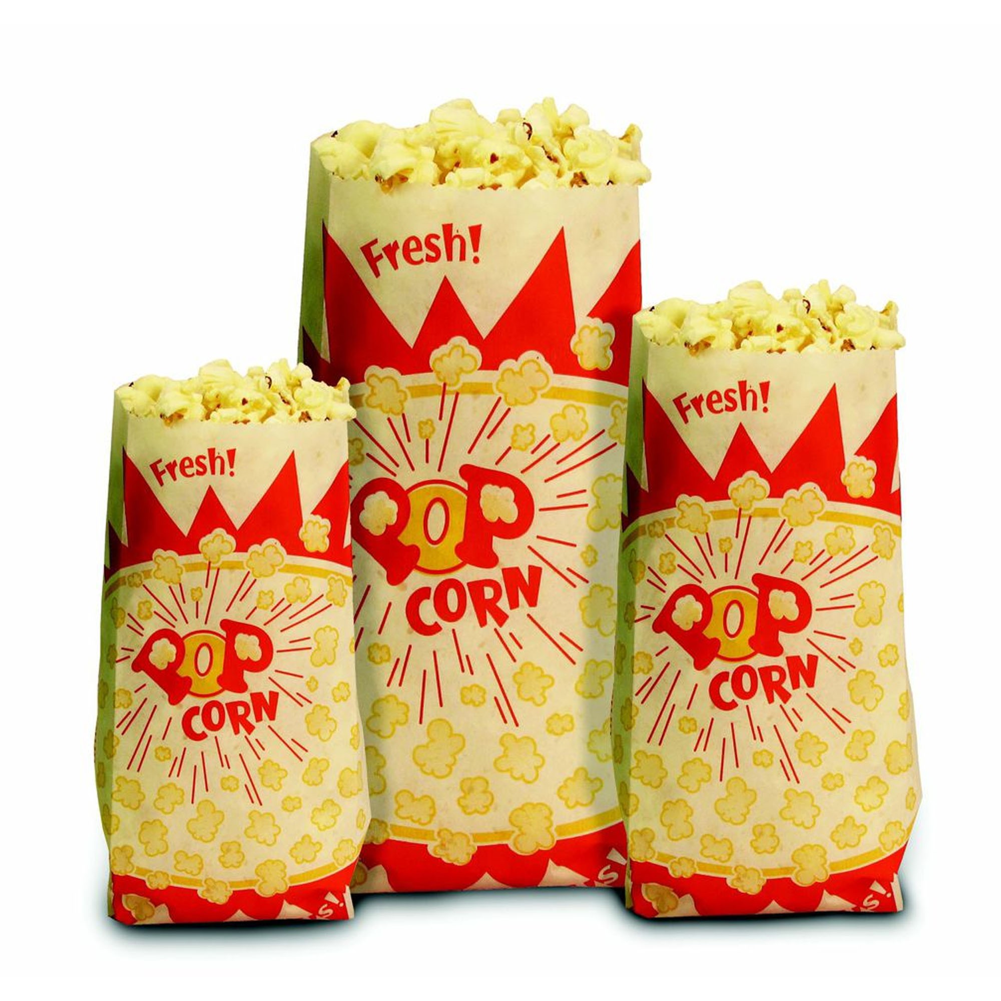 Picture of Paragon - Manufactured Fun 1030 Medium Paper Popcorn Bags
