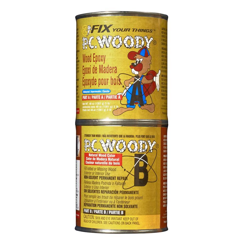 Picture of Protective Coating 643334 48 Oz Woody Wood Epoxy Paste