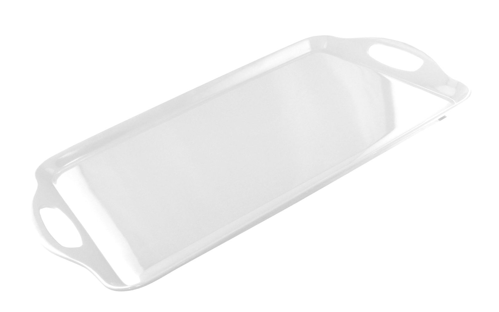 Picture of Reston Lloyd Multi-Purpose 18" Rectangle Melamine Plastic Handled Tray