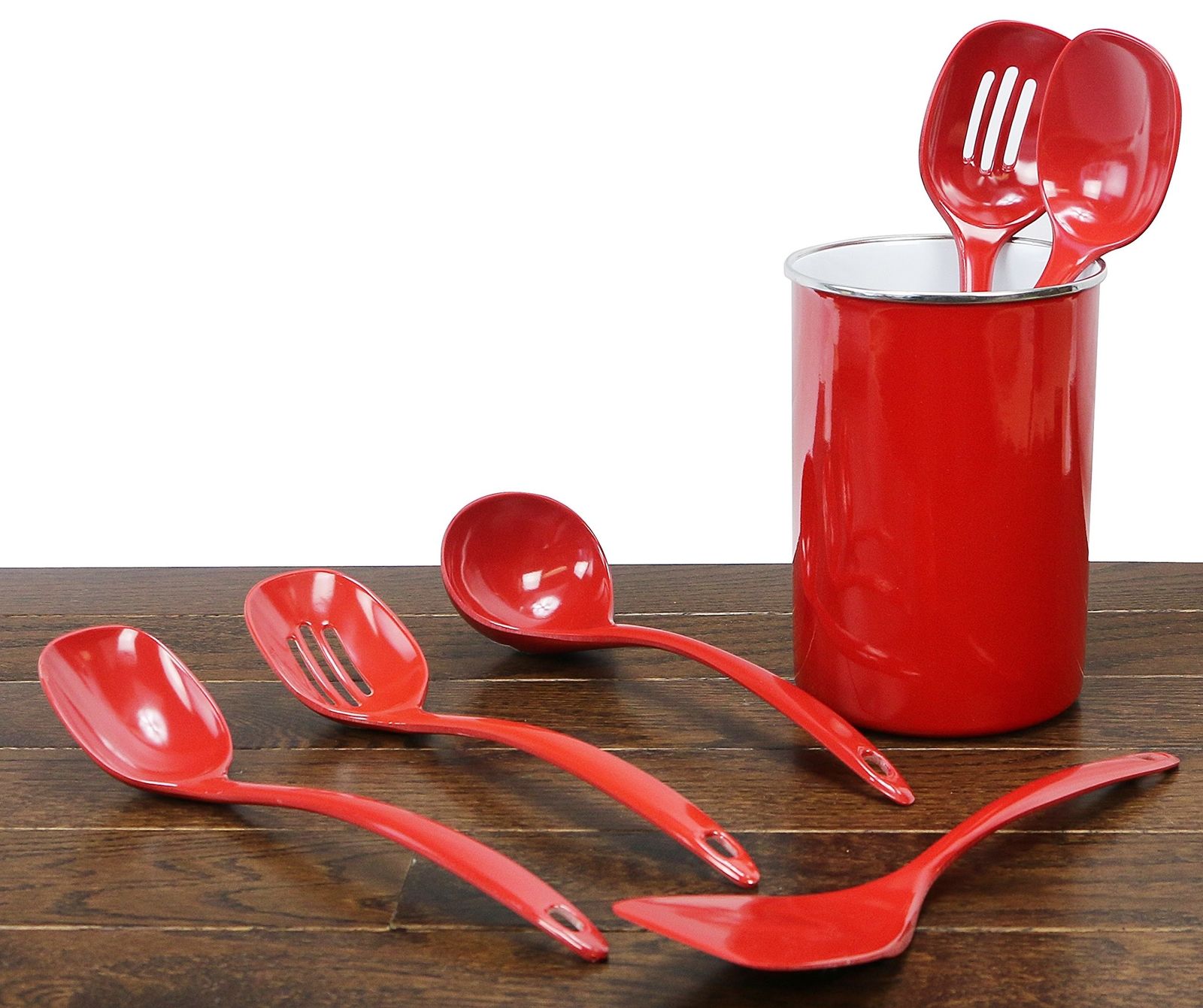 Picture of Reston Lloyd 4pc Utensil Set  Red