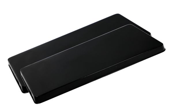 Picture of Reston Lloyd R-105-B Gas Rectangular Tin Buner Cover Set 2  Black 