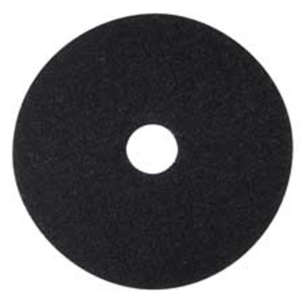Picture of 3M MMM08379 Stripping Pad- 17in.- 5-CT- Black