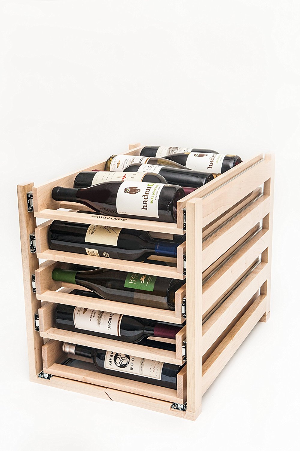 Picture of Wine Logic Five Tray 30 Bottle Storage Wine Rack - 22.25 x 18.25 x 16.13 in.