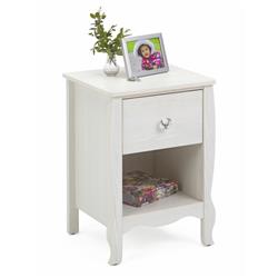 Picture of 4D Concepts 28401 Lindsay Nightstand - Stone White Oak