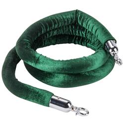 Picture of Aarco Tr-126 8 ft. Form A Line Rope Polished Chrome Snap Hook&#44; Velour - Green