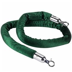 Picture of Aarco Tr-46 5 ft. Green Stanchion Rope with Chrome Ends
